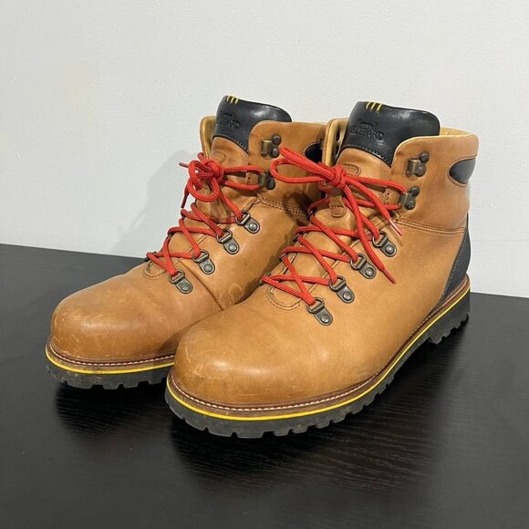 samuel hubbard Other - Samuel Hubbard Mt Tam Hiking Boots Mens 11 Brown Leather Vibram M4200-105